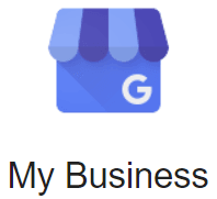 a google my business logo