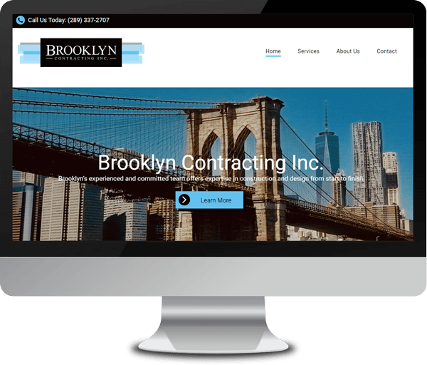 Brooklyn Construction website