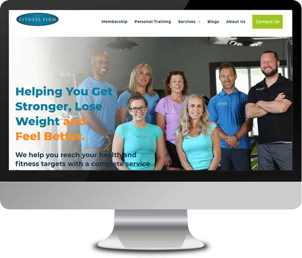 The Fitness Firm Website