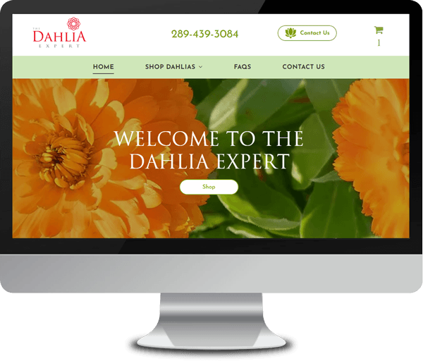 Dahlia Experts Website