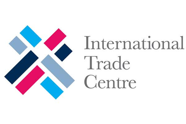 The logo for the international trade centre