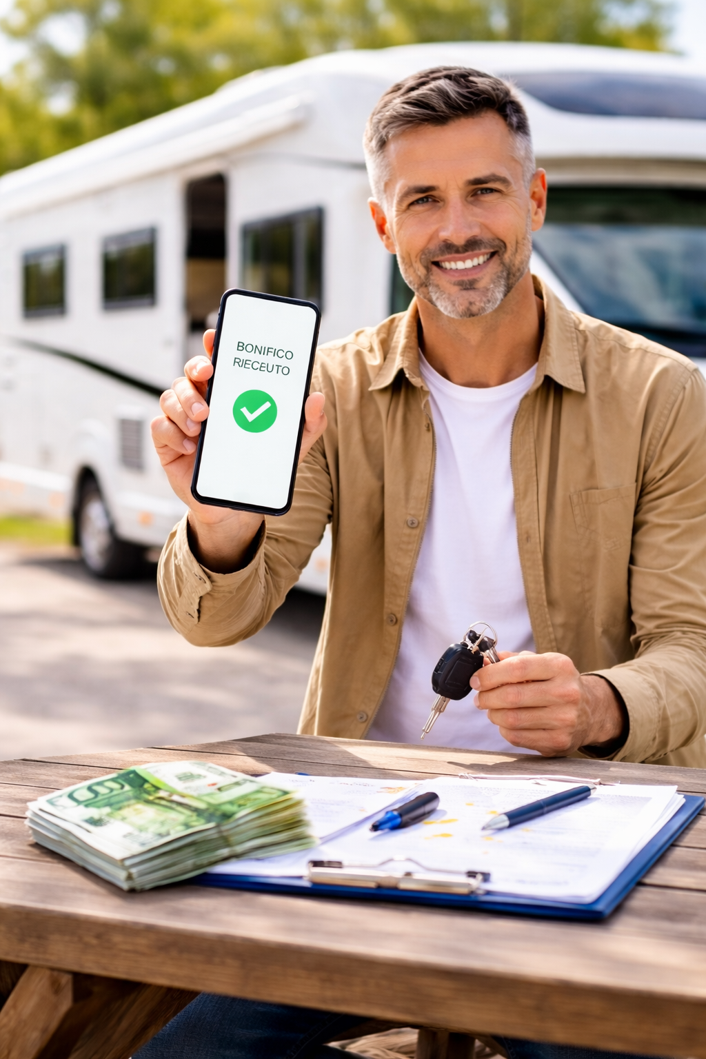 Da annuncio a bonifico: il percorso più veloce per vendere il tuo camper