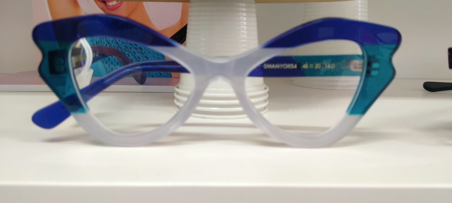 occhiali da vista sfumati