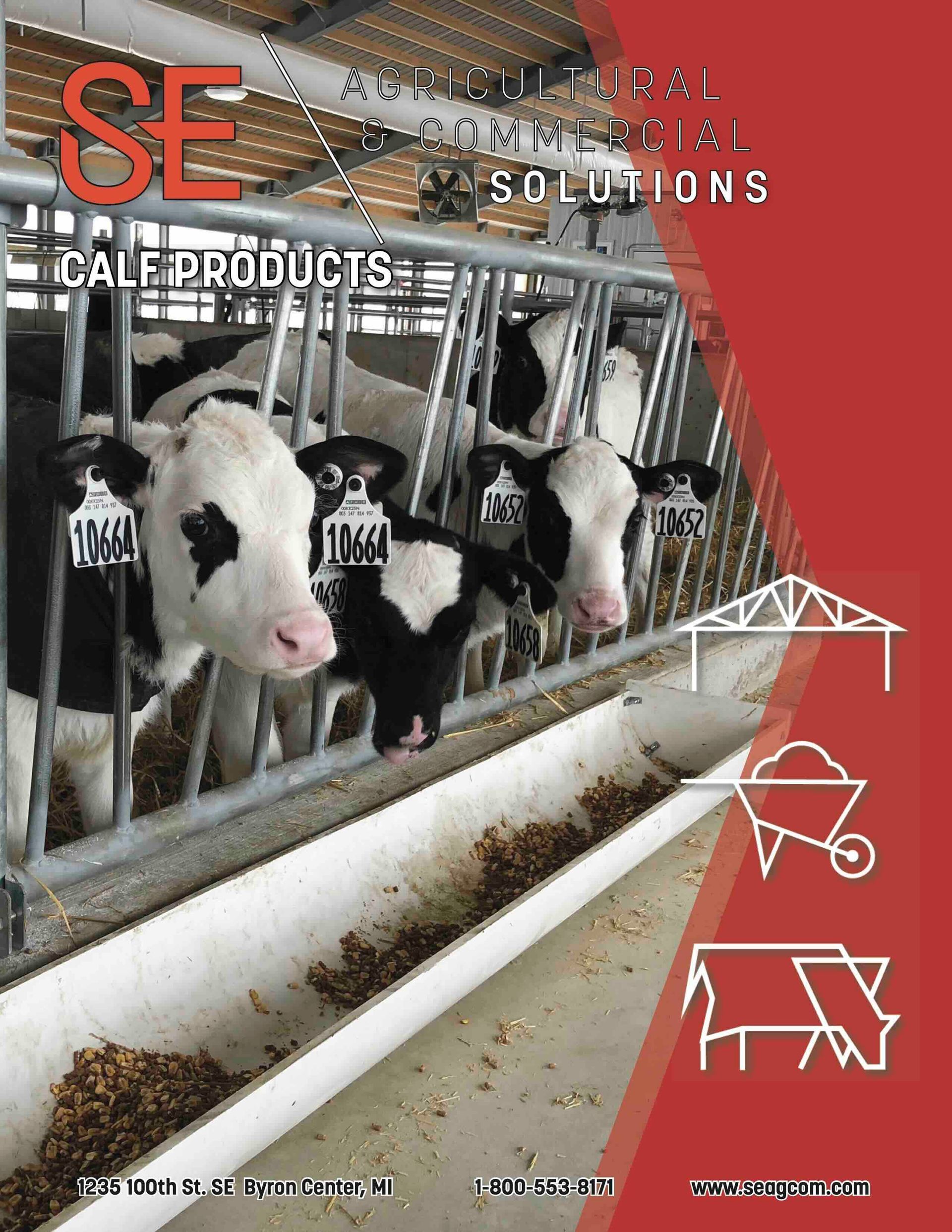 calf products brochure front cover