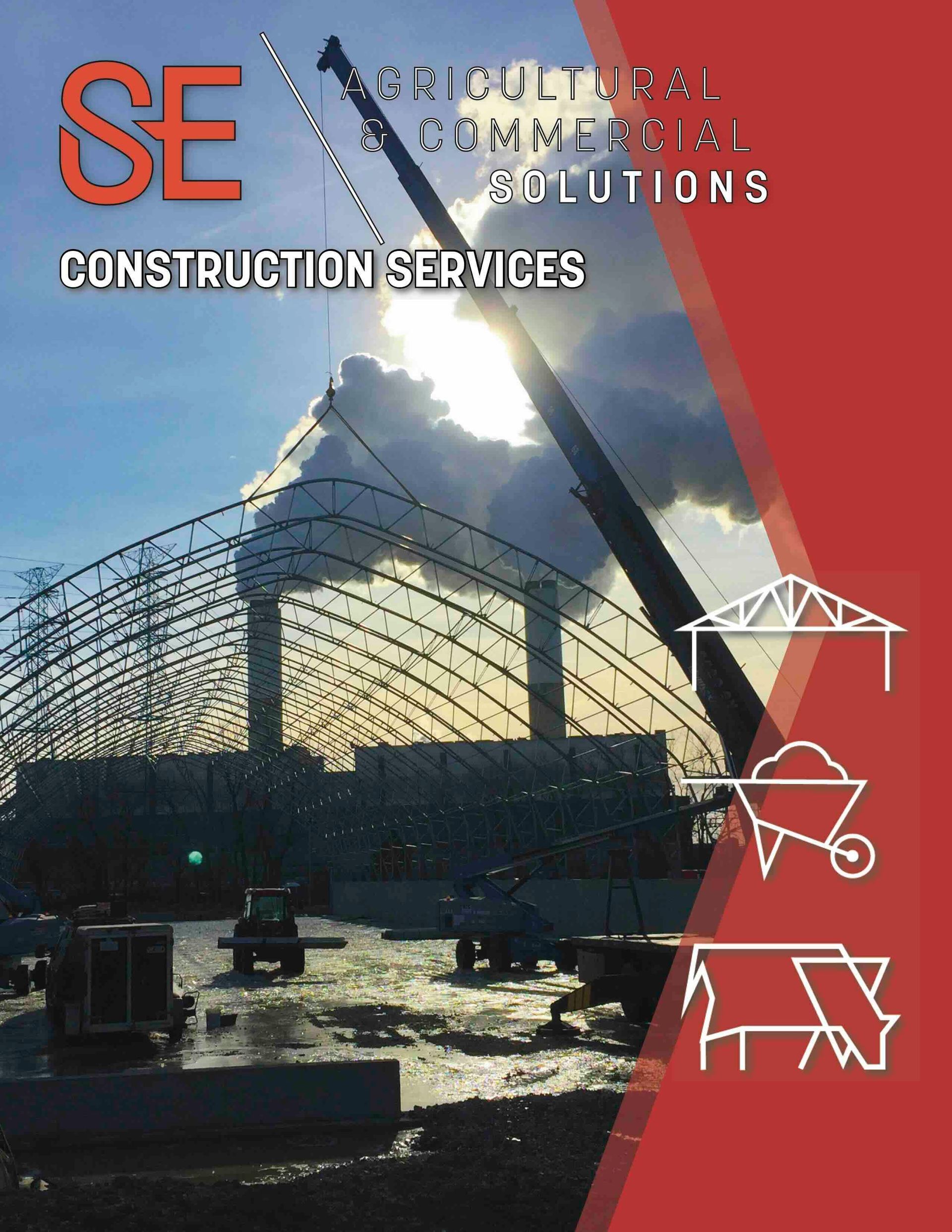 construction services brochure front cover