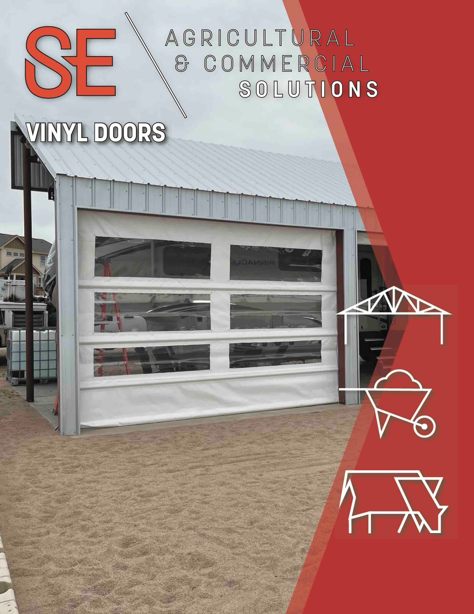 vinyl doors brochure front cover