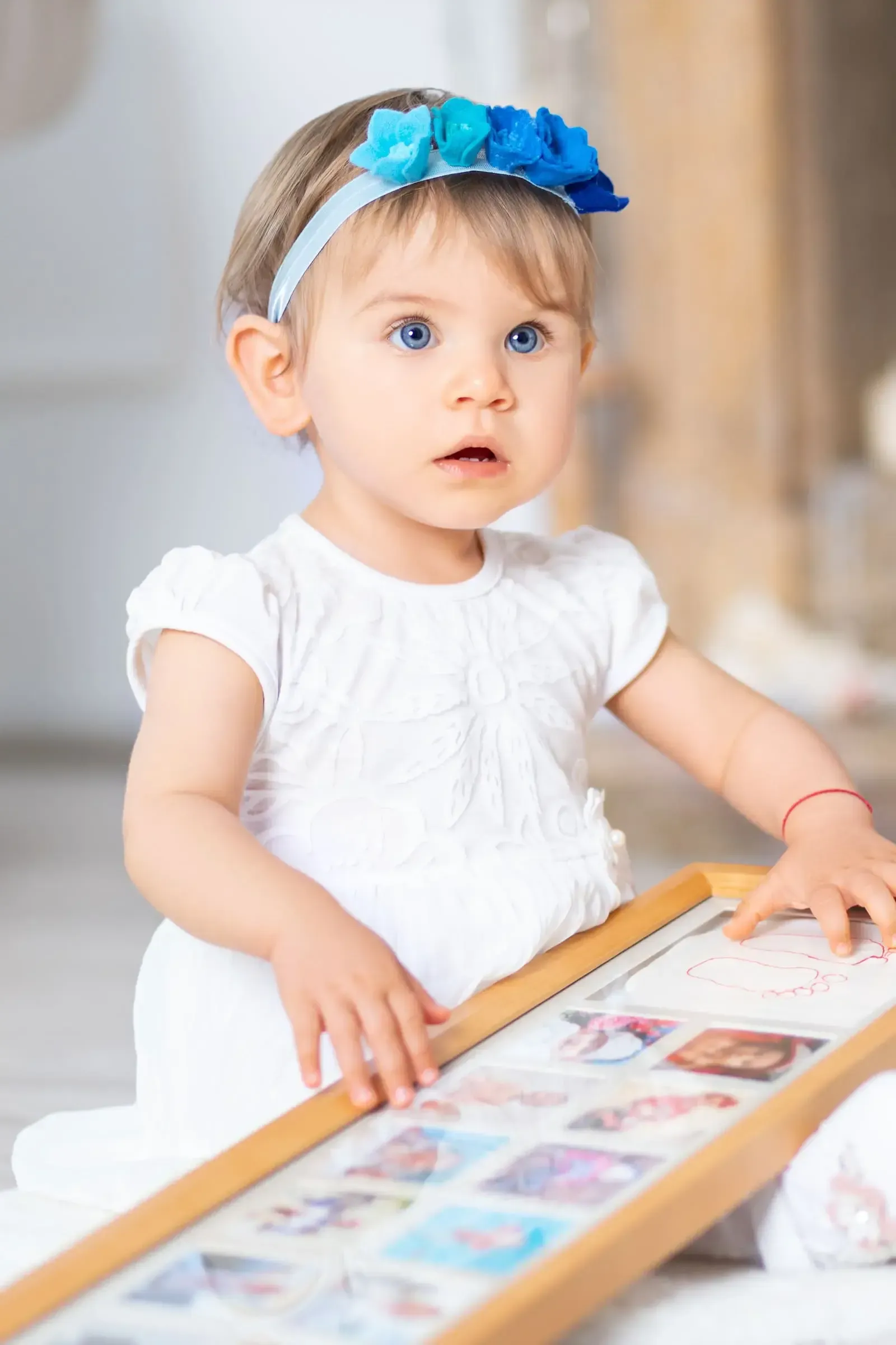 Kinderfotos Wien-Maedchen mit blauen Augen