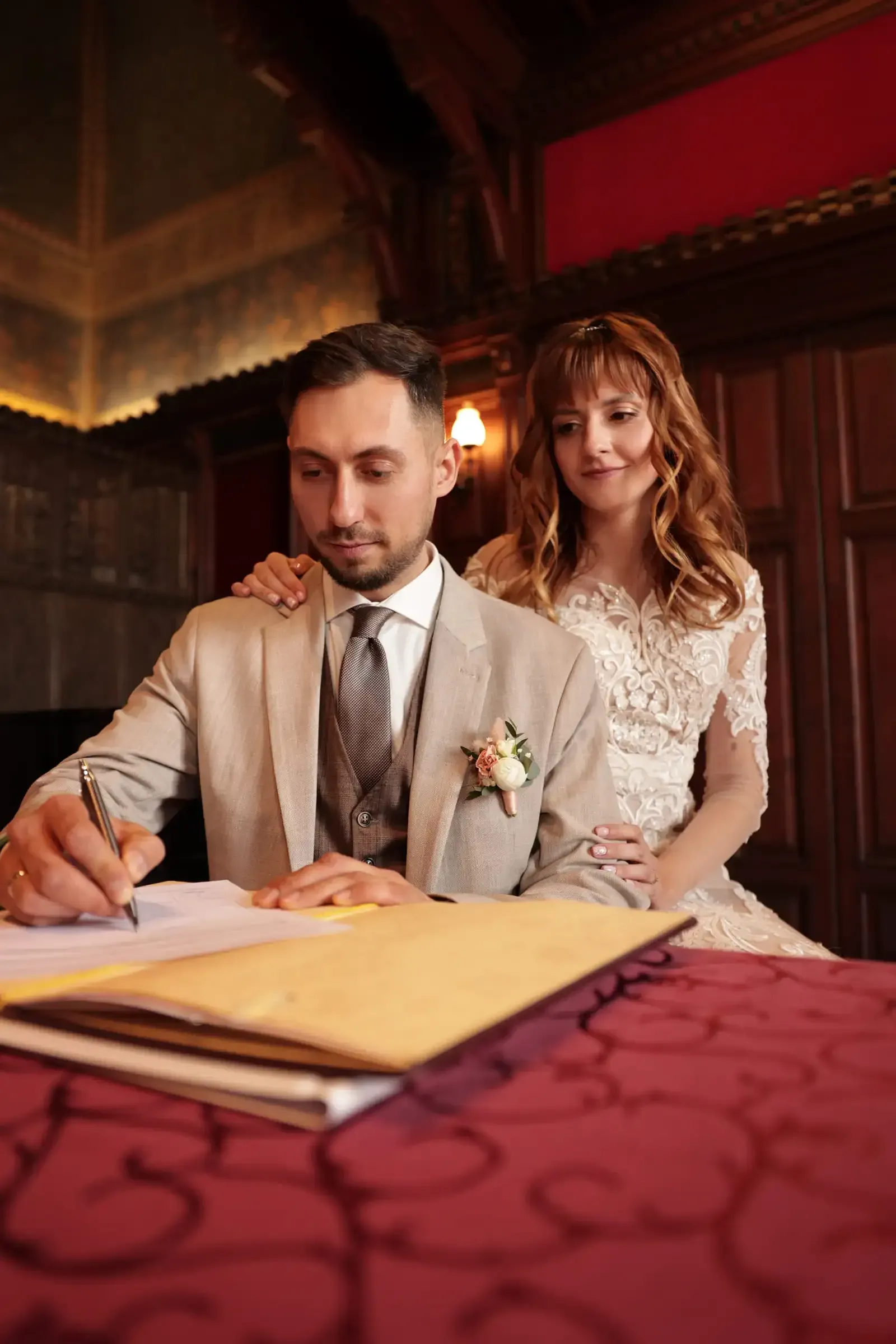 Paar bei der Trauung mit KAMERA LAB