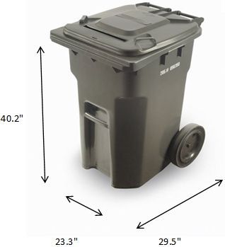 64 gallon container