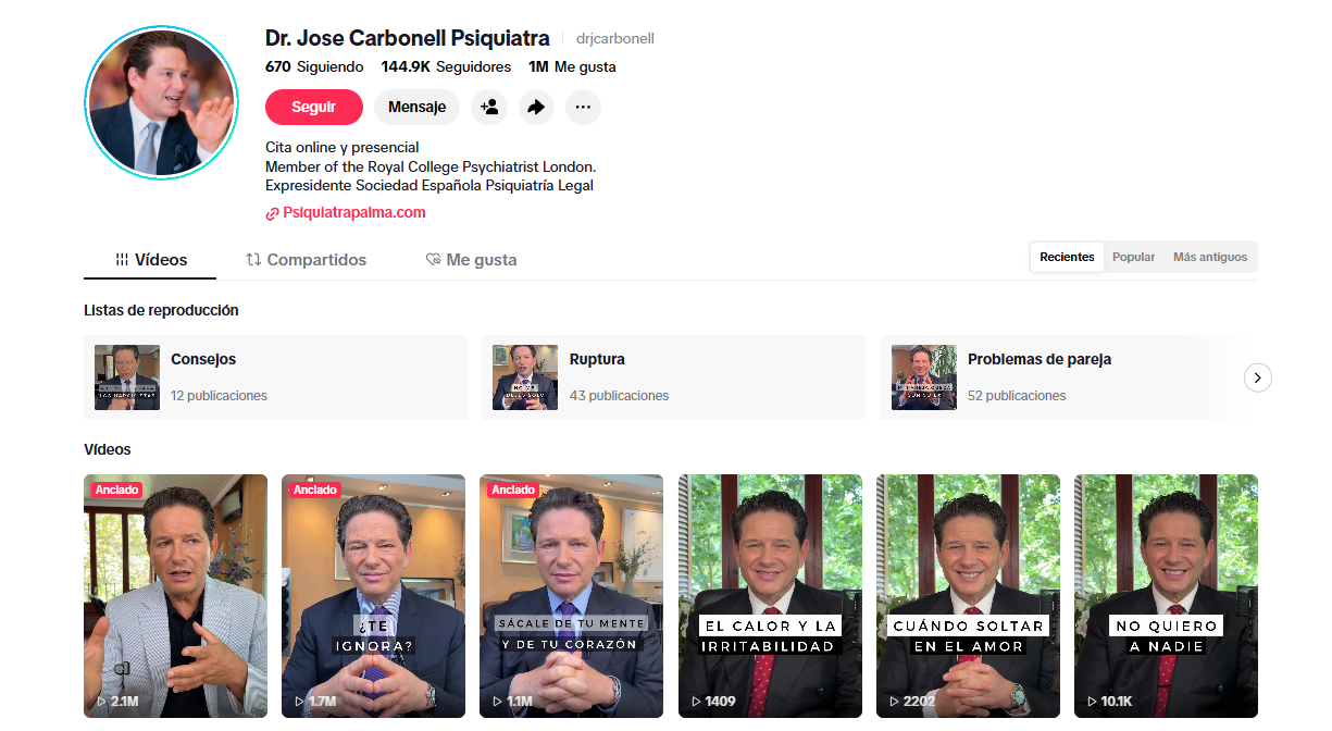 TikTok: @drjcarbonell