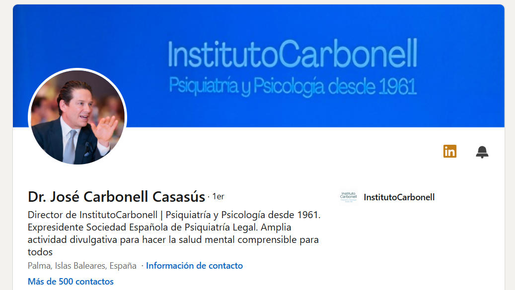 LinkedIn: Dr. José Carbonell Casasús