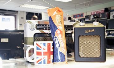 Restored radio, tea and biscuits in Bognor Regis