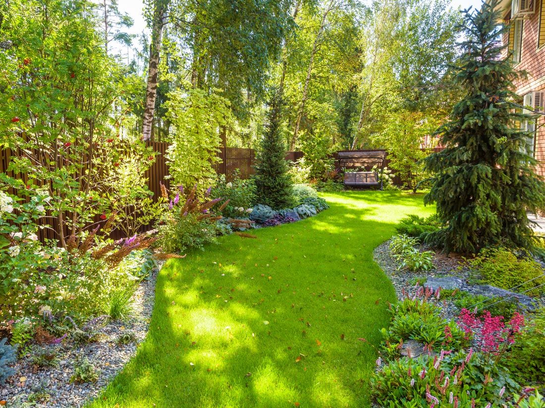 Lawn And Landscape With Trees — Decatur, TX — Superior Lawn & Landscape