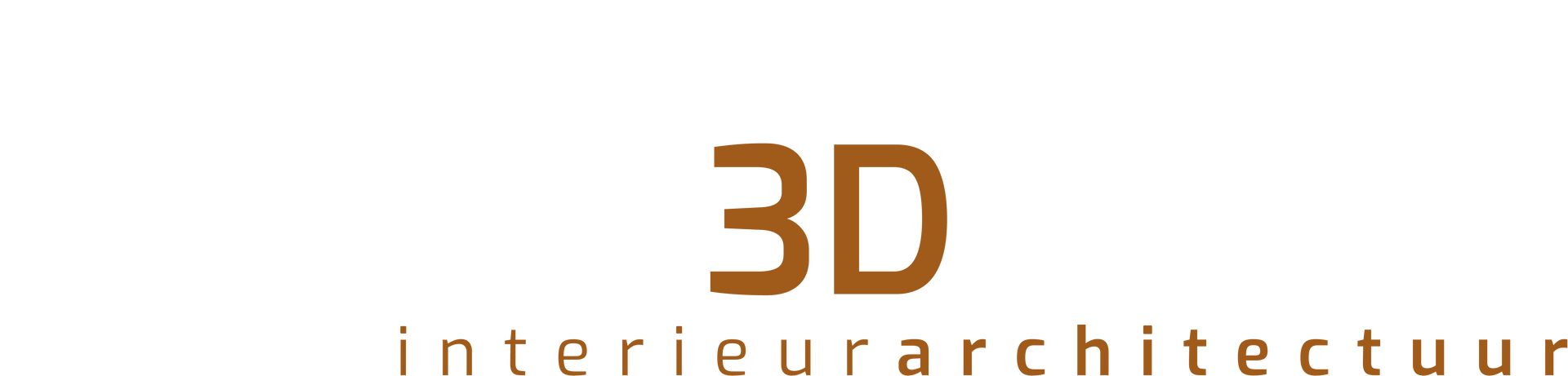 Logo studio Driedubbel wit