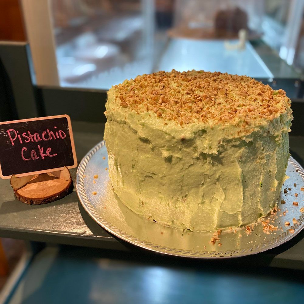 Pistachio Cake — Moncks Corner, SC — THE BARONY HOUSE
