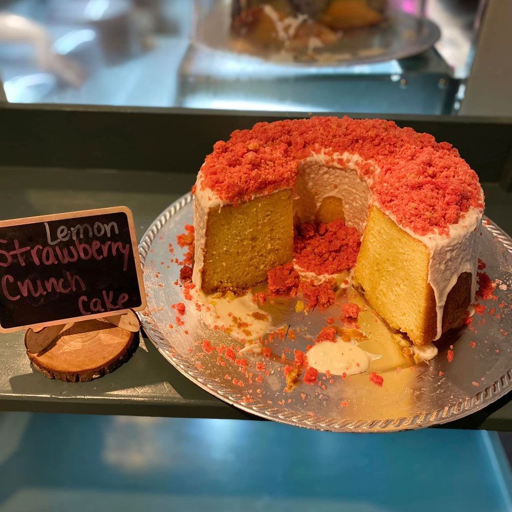 Lemon Strawberry Cake — Moncks Corner, SC — THE BARONY HOUSE
