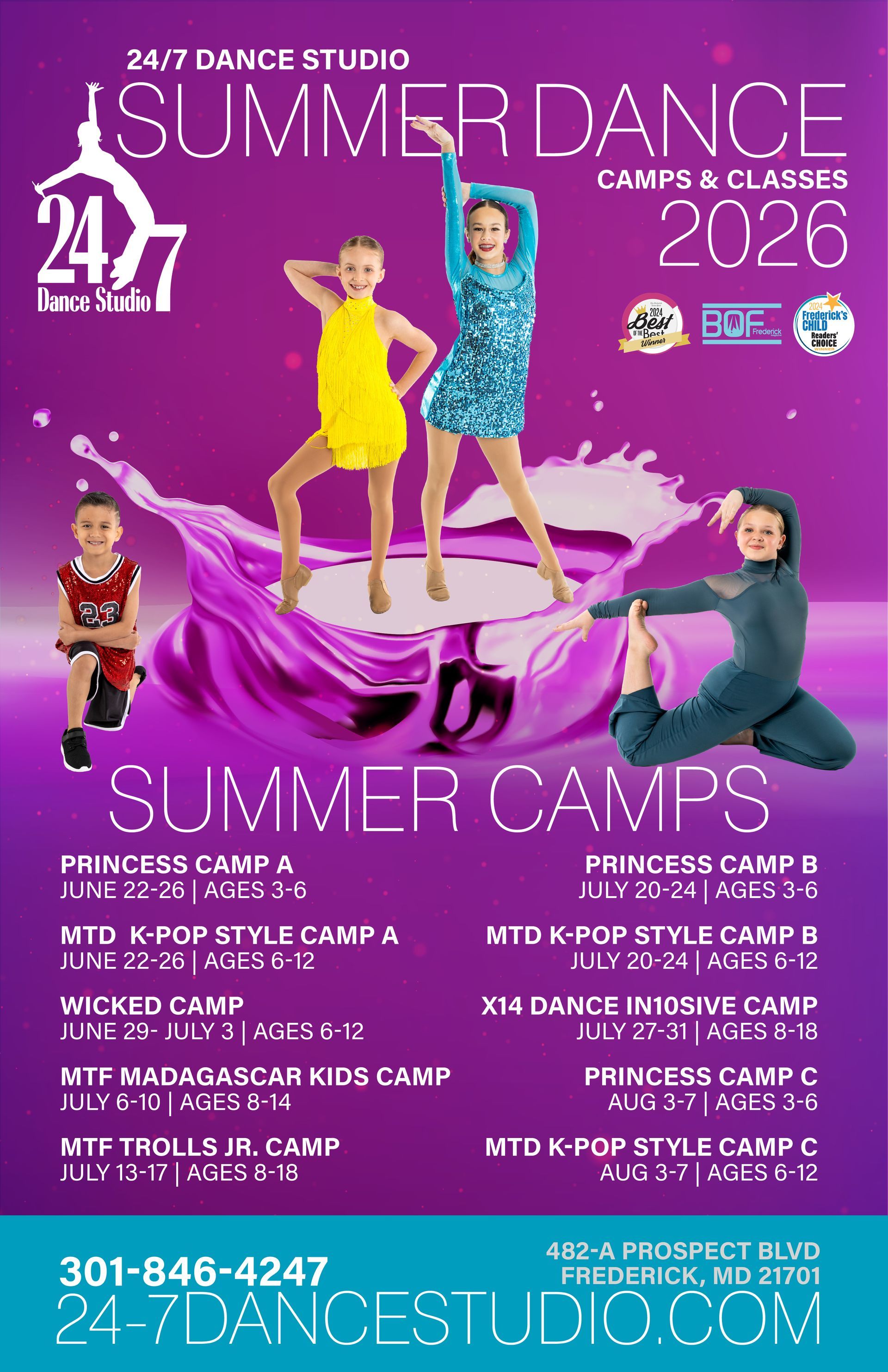24 7 Dance Studio Frederick Md