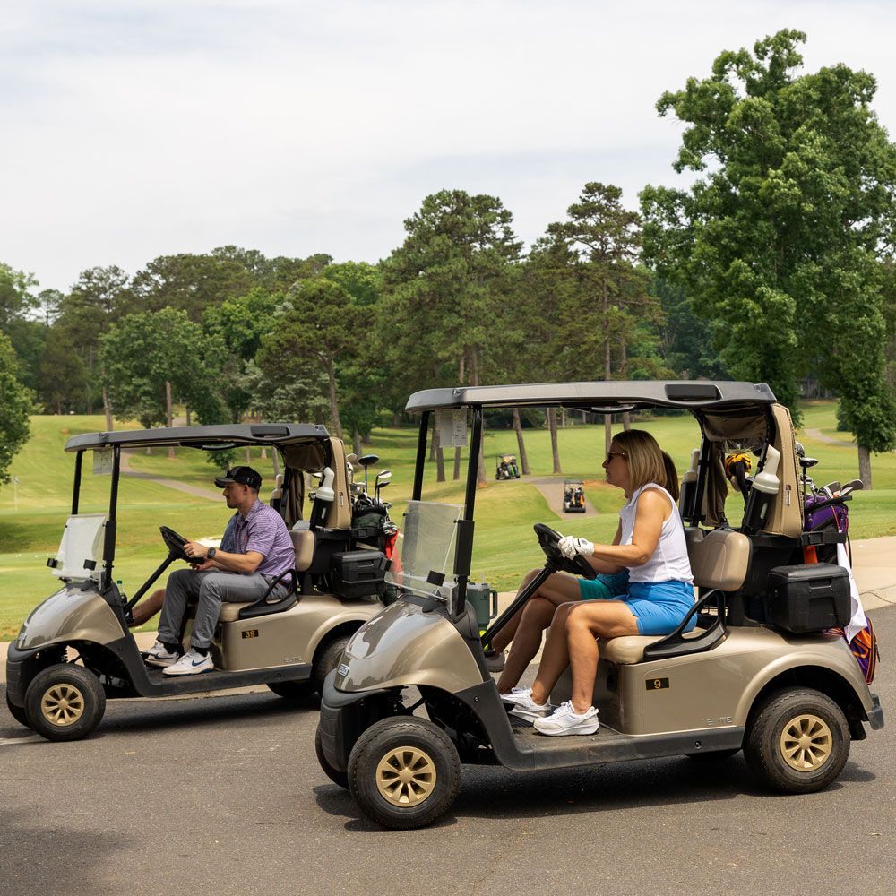 Riding Golf Carts — Lake Wylie, SC — Mayday Project
