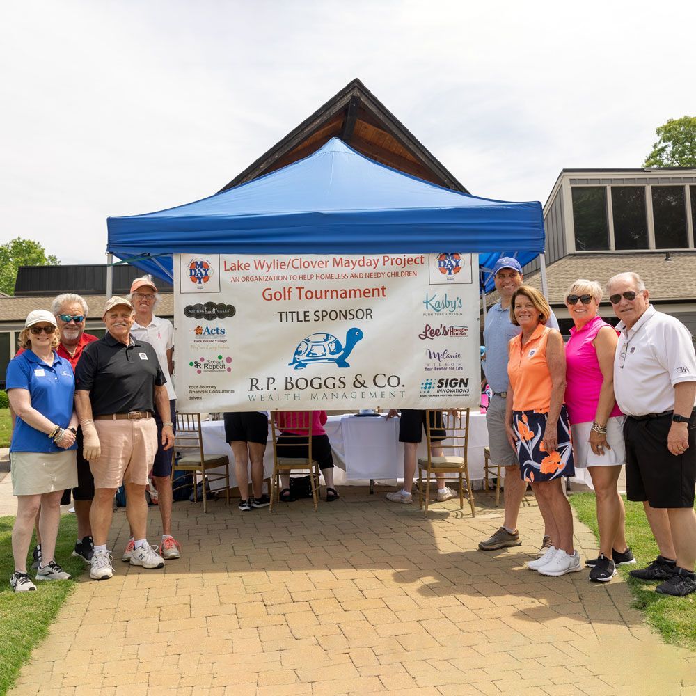 People Near the Tent — Lake Wylie, SC — Mayday Project