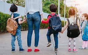 Kids with Backpacks — Lake Wylie, SC — Mayday Project