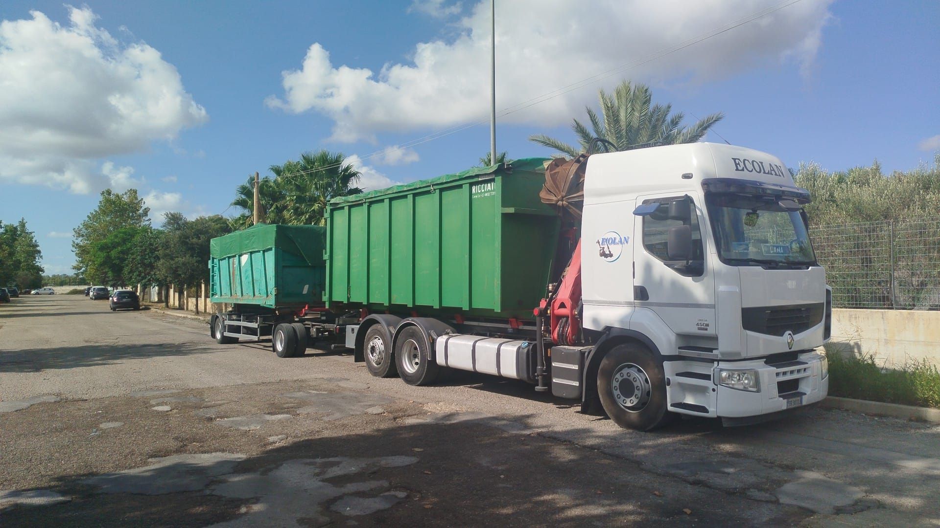 ecolan trasporto rifiuti non pericolosi