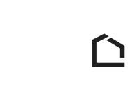 The logo for tci construction llc has a blue house on it.