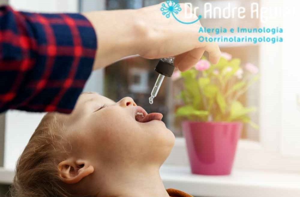 vacina sublingual para rinite alérgica