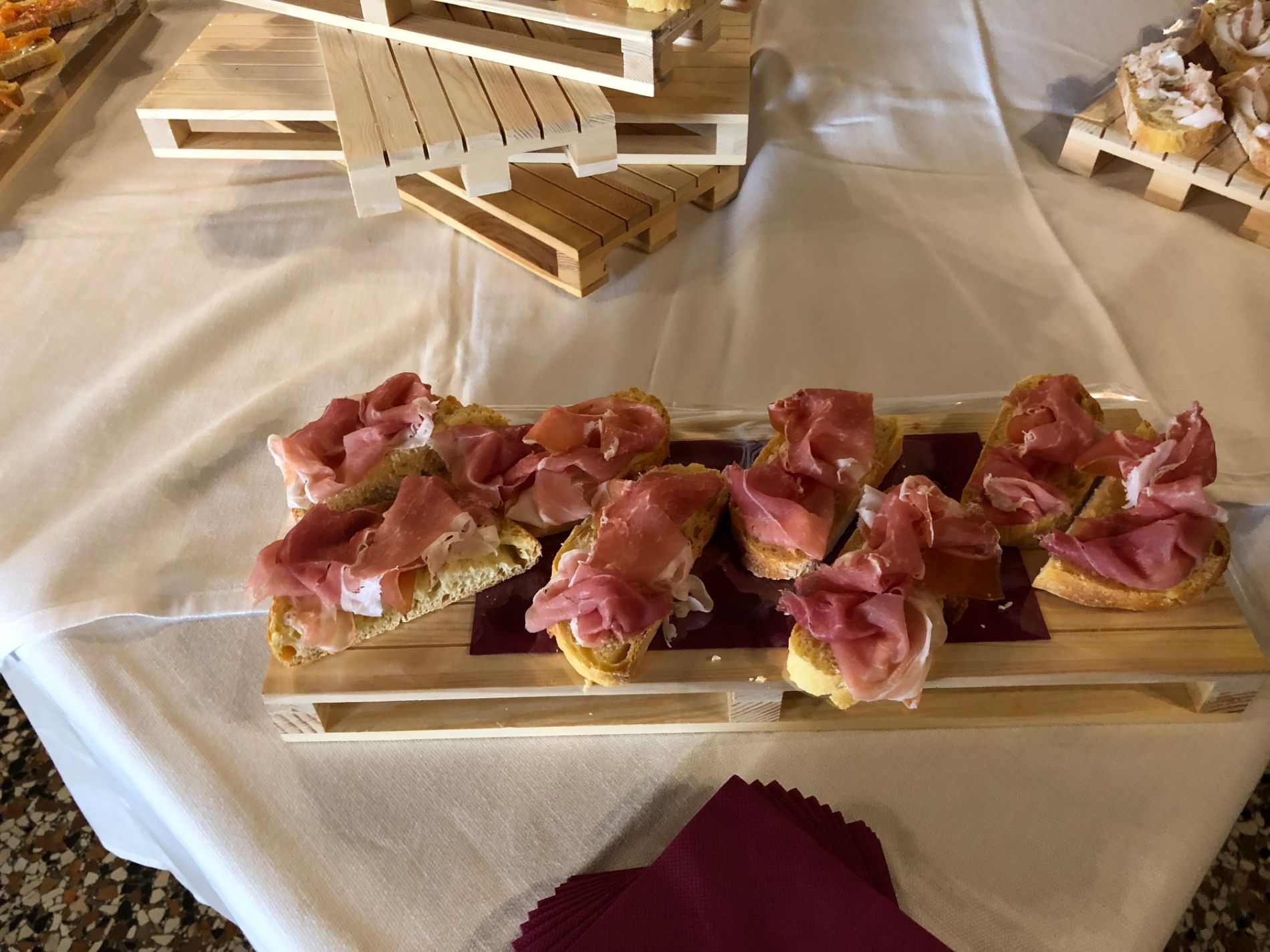 tartine per buffet di comunione