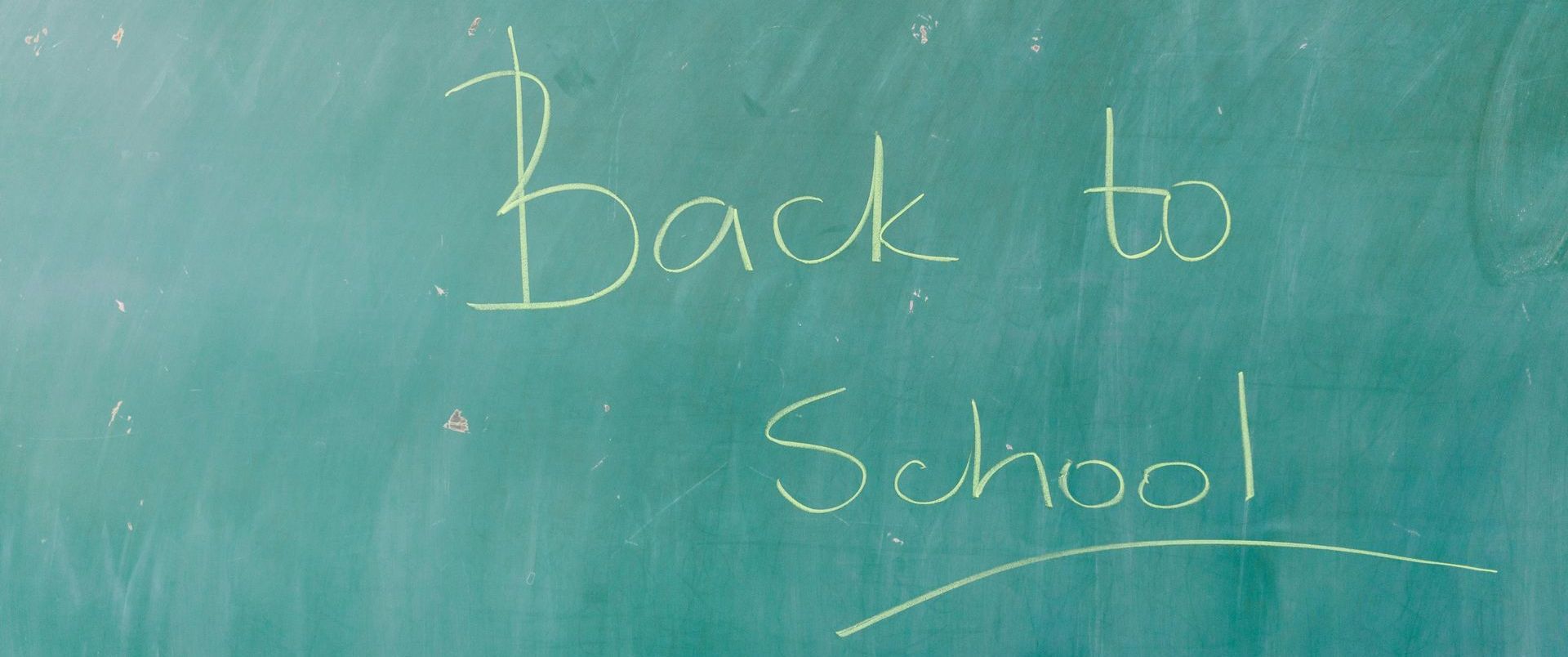 A chalkboard with the phrase