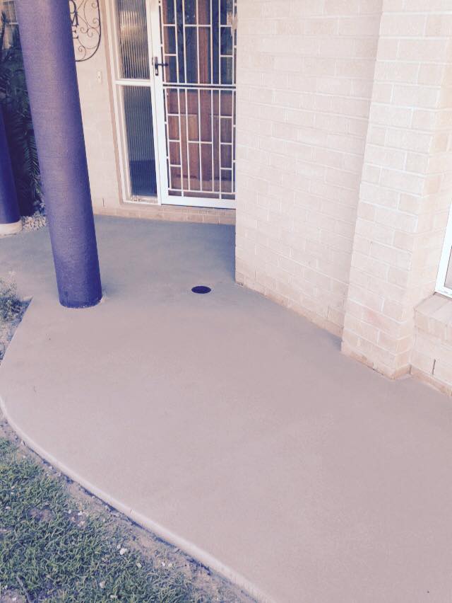Concrete Floor WIth Drainage — Masonry Construction in Sunshine Coast, QLD