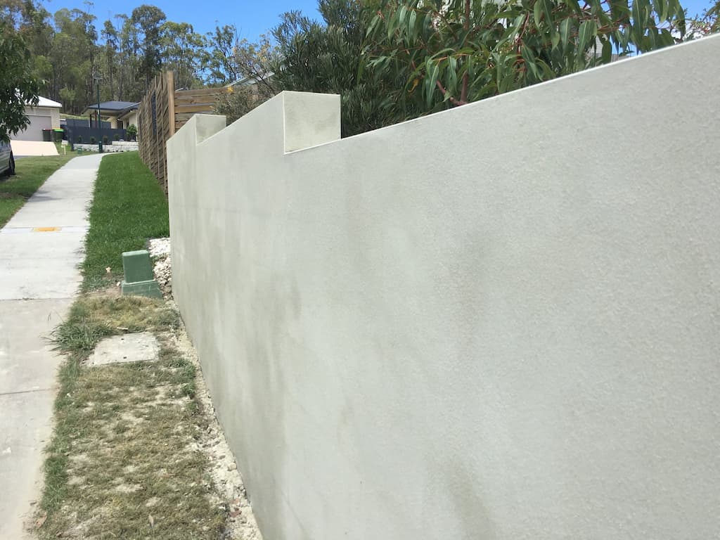 Rendered Walls — Masonry Construction in Sunshine Coast, QLD
