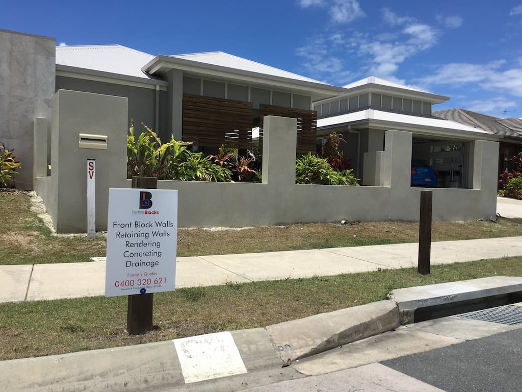 Rendered Walls By Better Blocks — Masonry Construction in Sunshine Coast, QLD