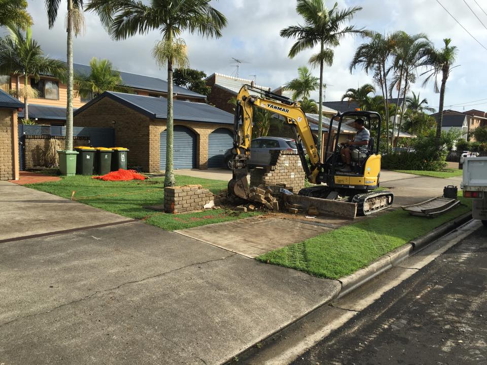 Demolition Of Walls — Masonry Construction in Sunshine Coast, QLD