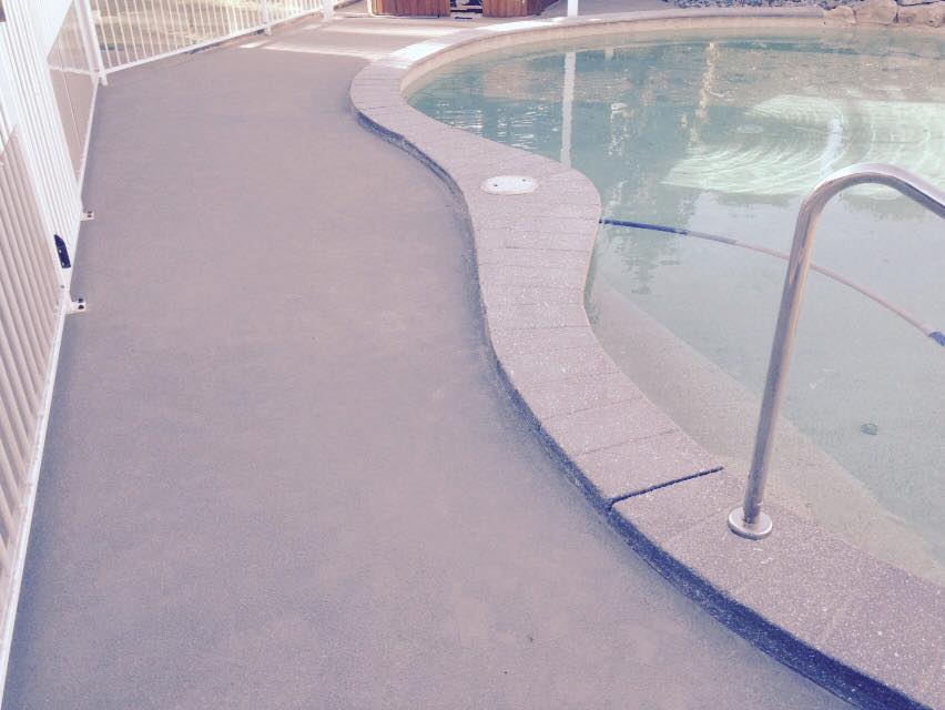 Concrete Pool Surroundings — Masonry Construction in Sunshine Coast, QLD