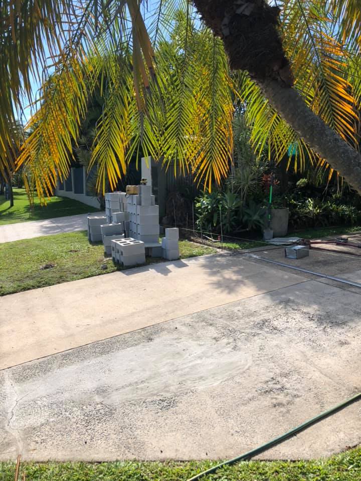 Hollow Blocks Before Brick Layering — Masonry Construction in Sunshine Coast, QLD