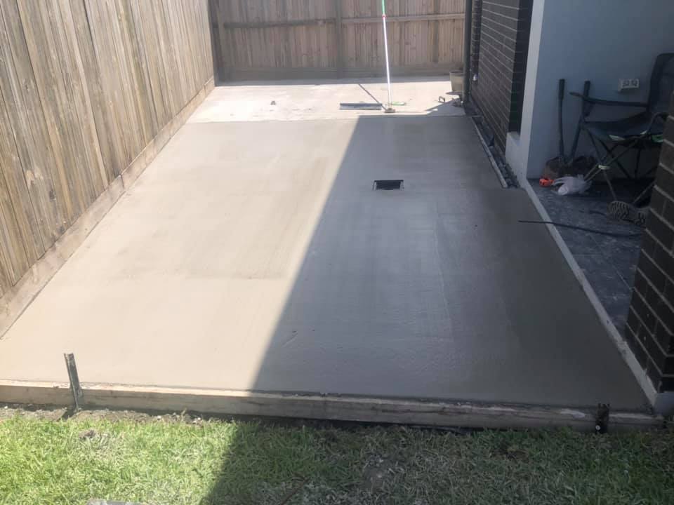 Final Result Of Concreting And  Paving — Masonry Construction in Sunshine Coast, QLD