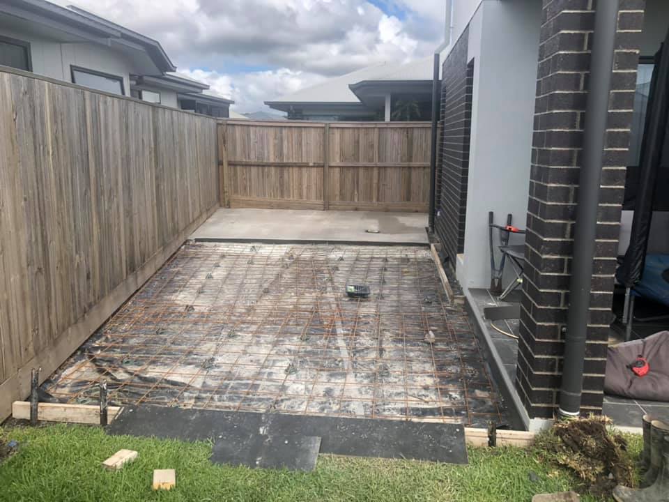 Before Adding Cement Rendered Wall Fences — Masonry Construction in Sunshine Coast, QLD