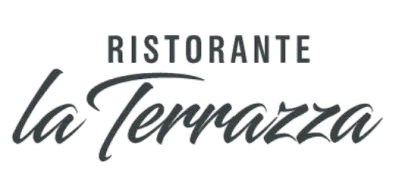 Logo for Ristorante La Terrazza in black and white.