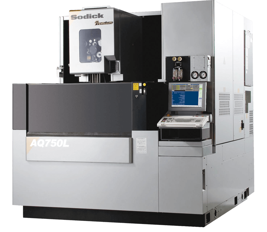 Een machine waarop aq750l staat