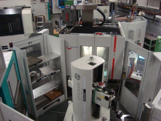 Een machine in een kamer die 'ik focus' zegt