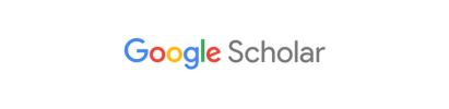 The google scholar logo is on a white background.