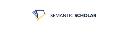 A logo for semantic scholar with a check mark on a white background.