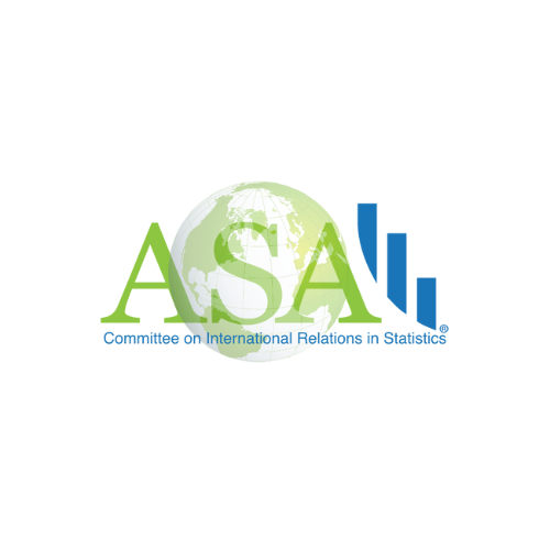 A logo for asa committee on international relations in statistics