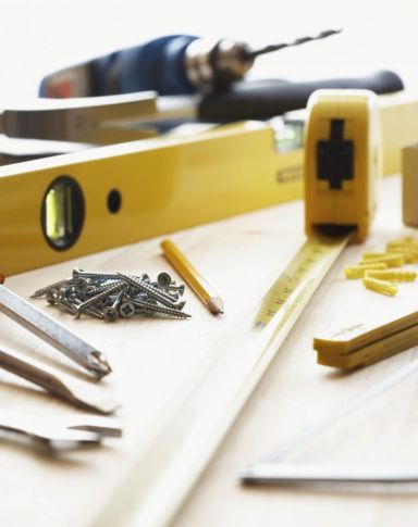 Tools used for making custom kitchen cabinets in Bunbury