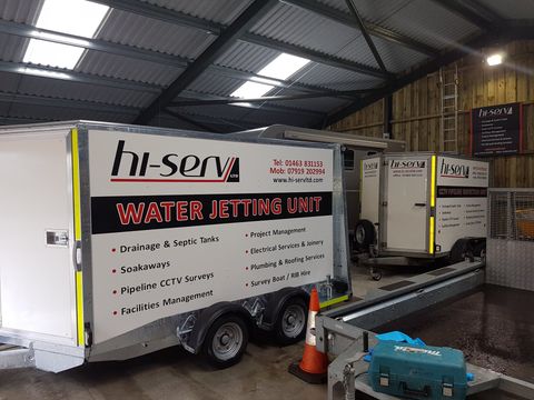 water jetting unit