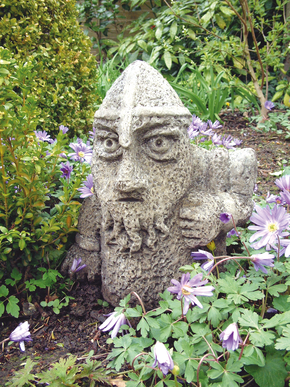 norman stone garden statue