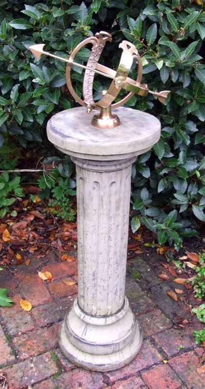 stone garden statue brighton medium armillary