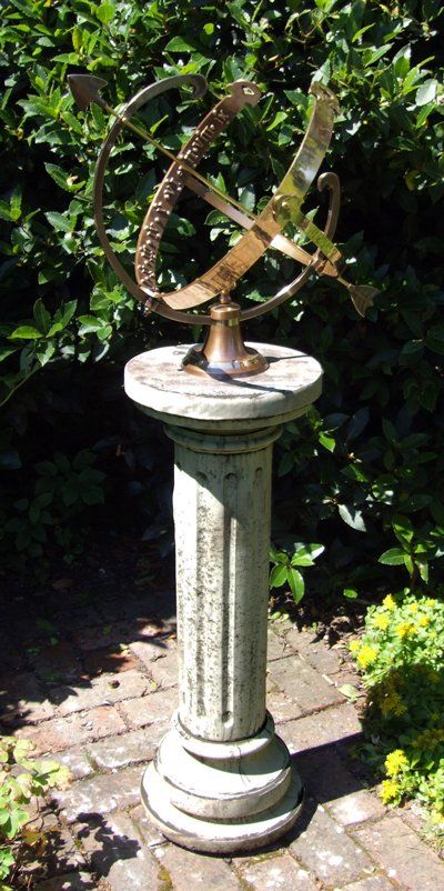 stone garden statue brighton large armillary