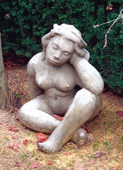stone garden statue gaea