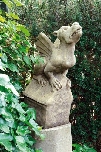 stone garden statue gothic gargoyle